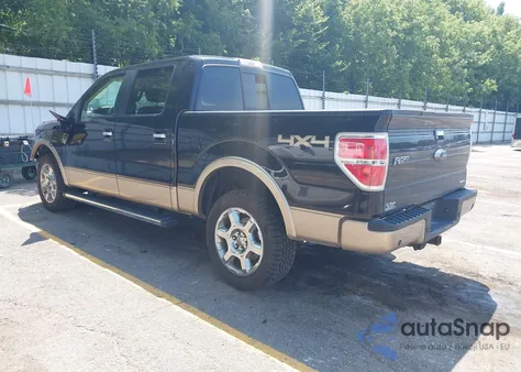 2013 Ford F-150 Lariat from USA, damaged, VIN 1FTFW1EF0DKD40917